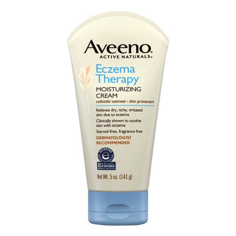 Aveeno Eczema Therapy Moisturizing Cream Helps Skin Protectant, 5 oz