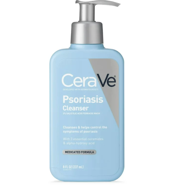 CeraVe Psoriasis Cleanser with Medicated Formula, 8 Oz