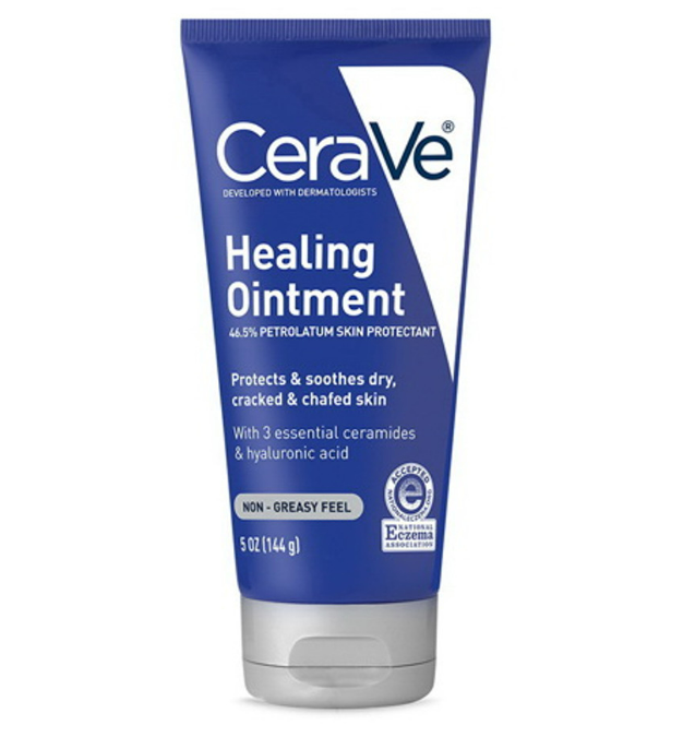 CeraVe Healing Ointment for Dry and Chafed Skin, Non-Greasy Feel, 5 Oz