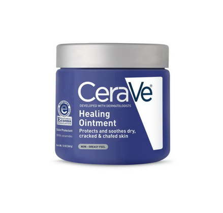 CeraVe Healing Ointment Protects and Soothes Cracked Skin, 12 Oz