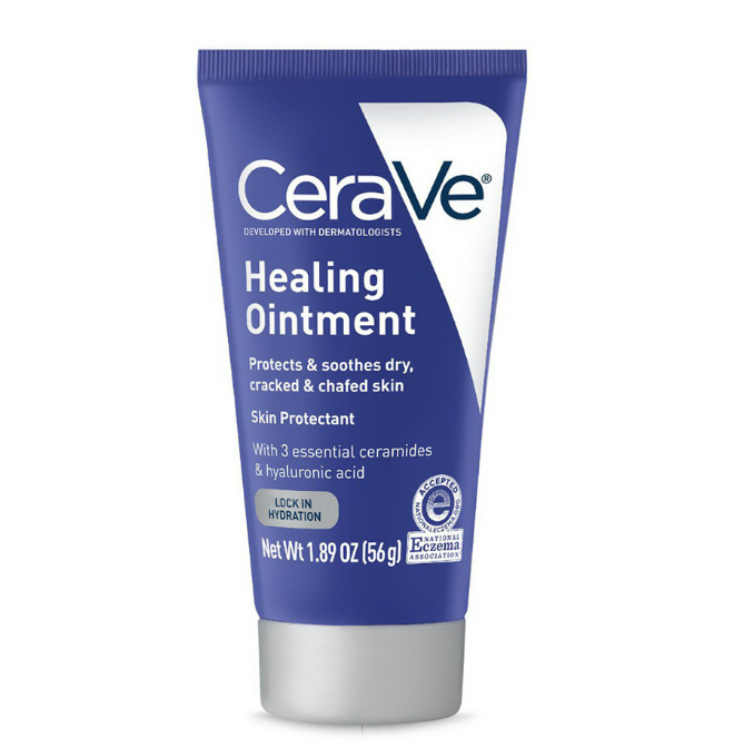 CeraVe Healing Ointment Skin Protectant, Lanolin And Fragrance Free, 1.89 Oz