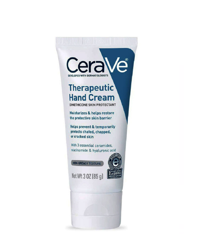 CeraVe Therapeutic Hand Cream for Dry Cracked Hands, 3 Oz