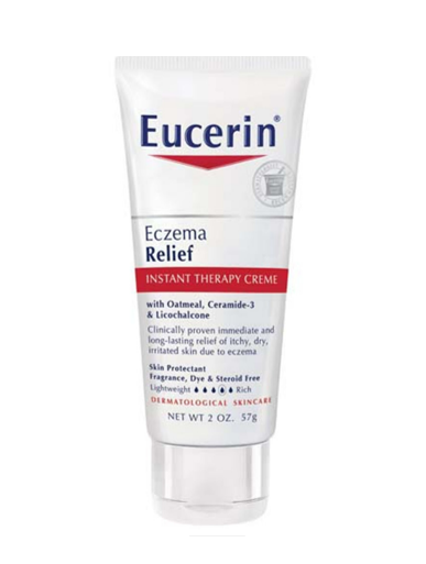 Eucerin Eczema Relief Instant Therapy Cream - 2 Oz