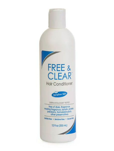 Free And Clear Hair Conditioner For Sensitive Skin And Scalp - 12 Oz