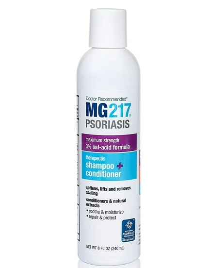 MG217 Psoriasis Scalp Solutions, Shampoo + Conditioner, 8 Oz