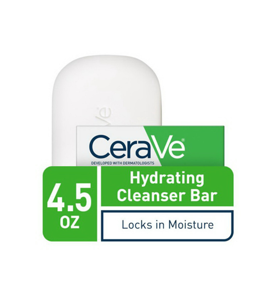 CeraVe Hydrating Cleansing Bar for Normal to Dry Skin, 4.5 Oz