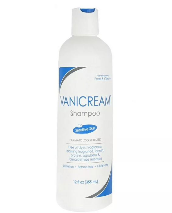 Vanicream Free And Clear Shampoo For Sensitive Skin - 12 Oz